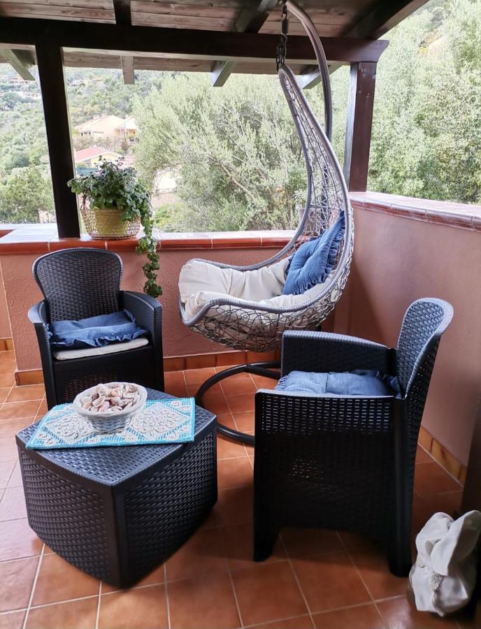 Villa Sole Vista Mare Super Panoramica Costa Rei Luaran gambar