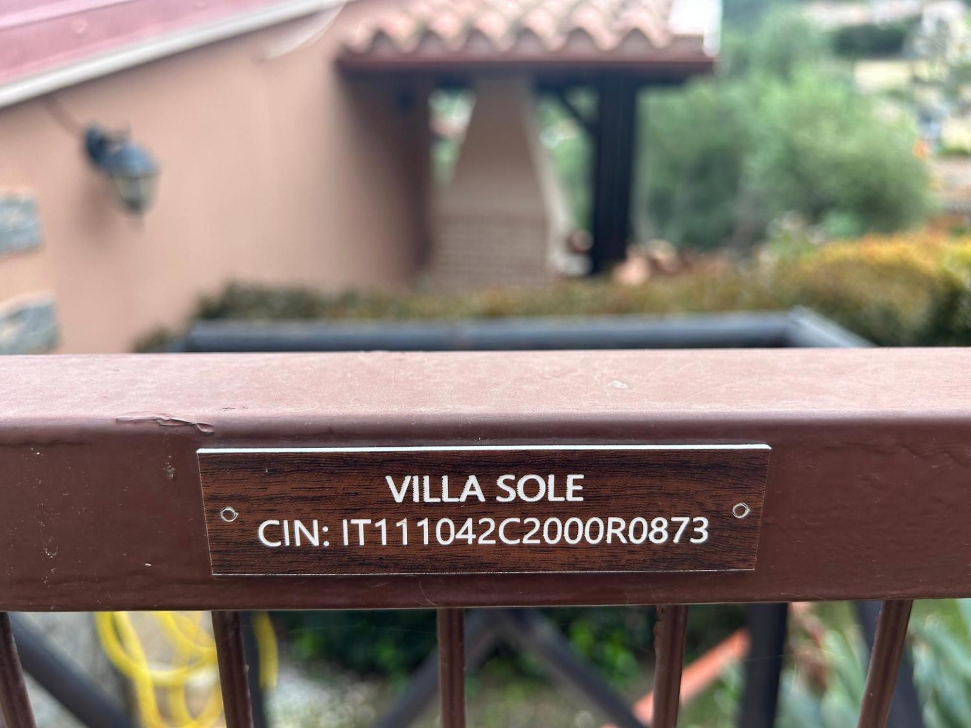 Villa Sole Vista Mare Super Panoramica Costa Rei Luaran gambar
